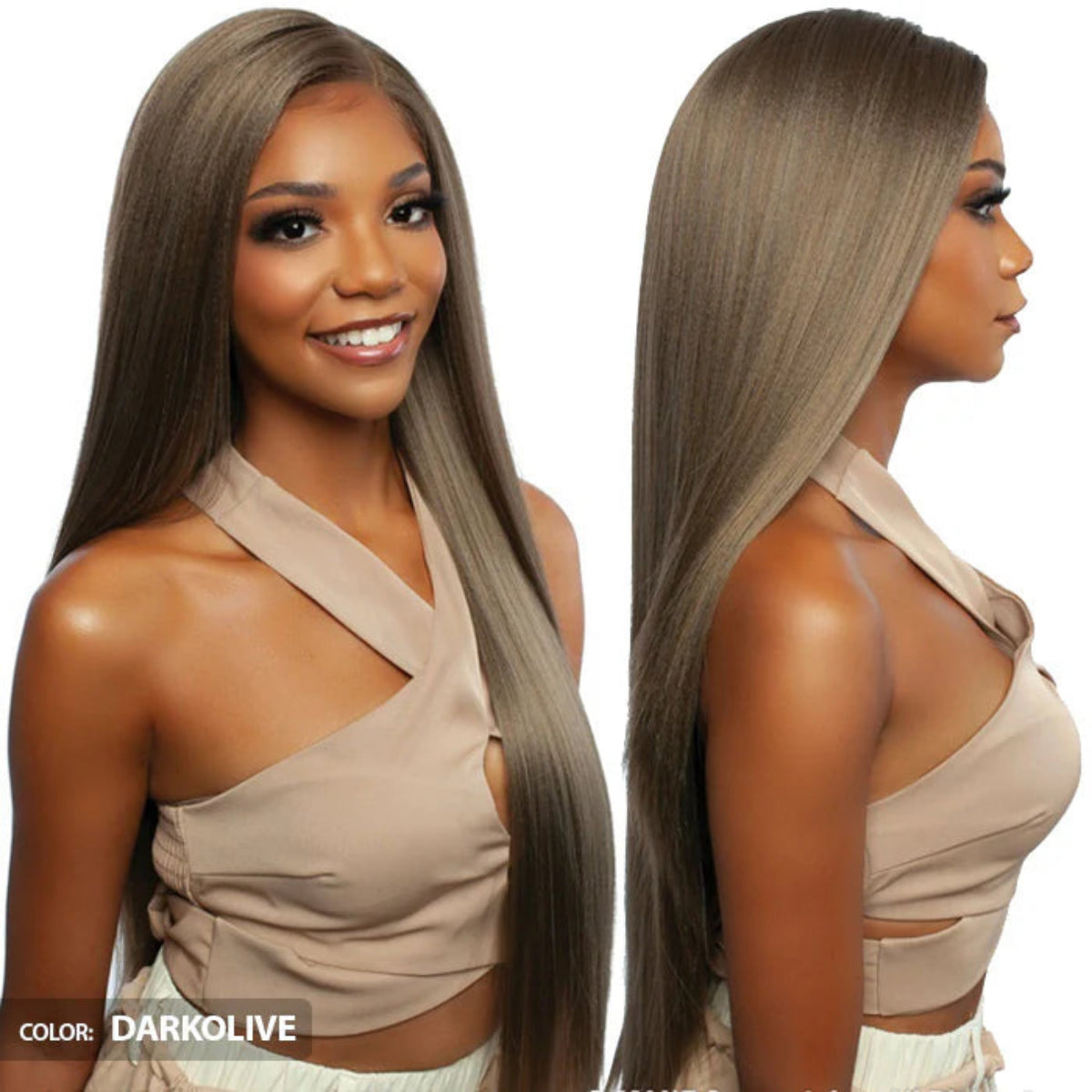 Mane Concept Brown Sugar Skinbond Lace Glueless 9"x6" Pre-Plucked HD Lace Front Wig BSSB201