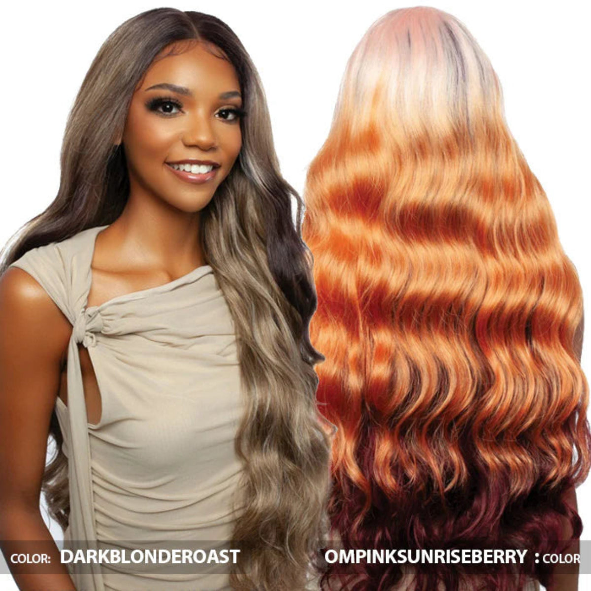 Mane Concept Brown Sugar Skinbond Lace Glueless 9"x6" Pre-Plucked HD Lace Front Wig BSSB202