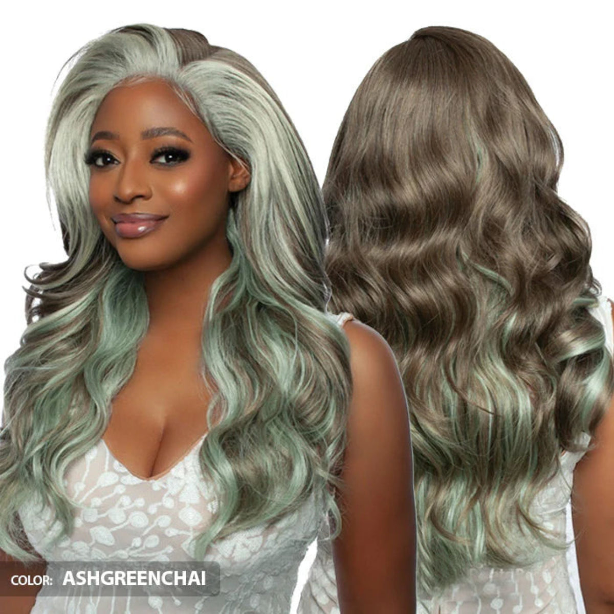 Mane Concept Brown Sugar Skinbond Lace Glueless 9"x6" Pre-Plucked HD Lace Front Wig BSSB203