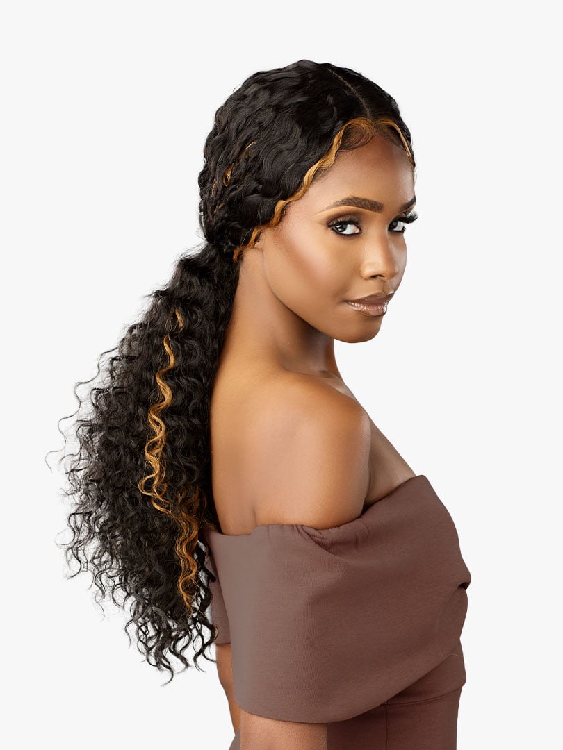 Sensationnel 360 Butta Lace Glueless HD Deep Center Part Lace Wig BUTTA 360 UNIT 11