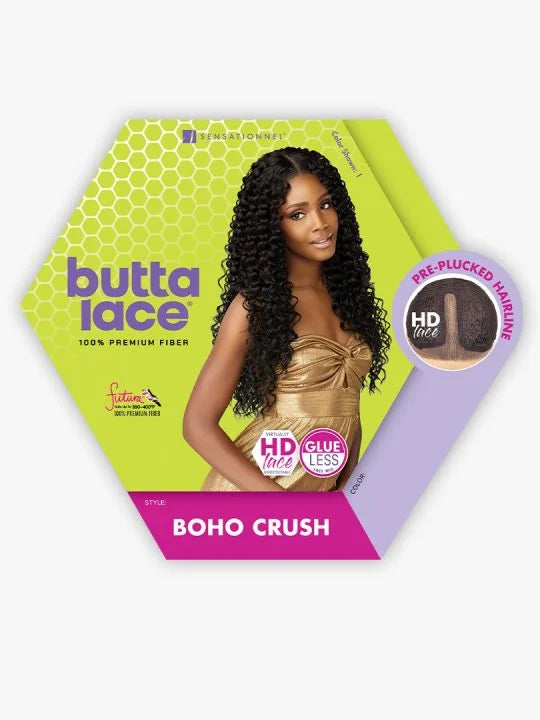 Sensationnel Butta Lace Glueless 5" HD Lace Part Wig BOHO CRUSH