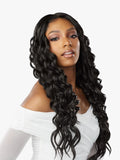 Sensationnel Human Hair Blend Butta HD Lace Front Wig DEEP TWIST 26