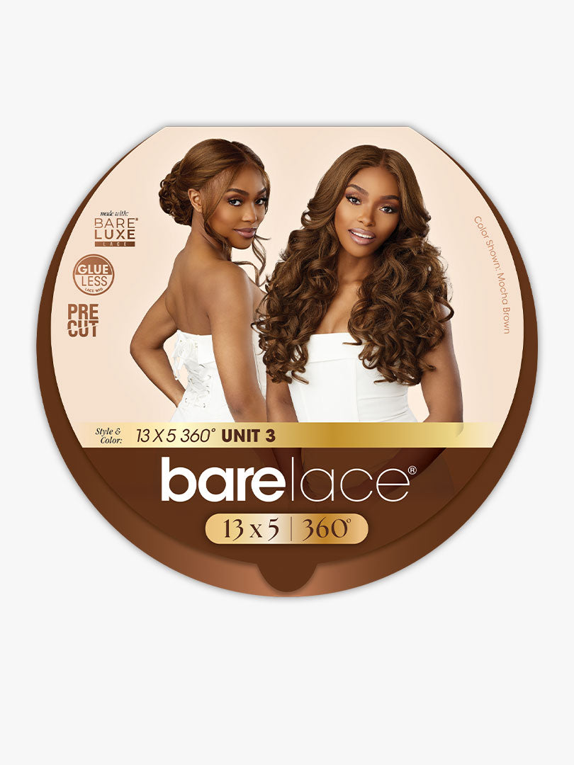 Sensationnel Bare Lace Glueless Lace Frontal 100% Human Hair Blend Wig 13x5 360 UNIT 3