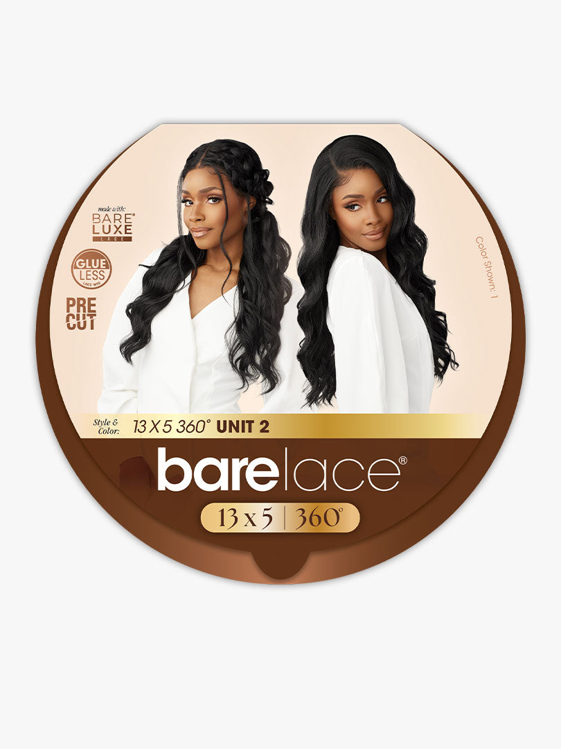 Sensationnel Bare Lace Glueless Lace Frontal 100% Human Hair Blend Wig 13x5 360 UNIT 2