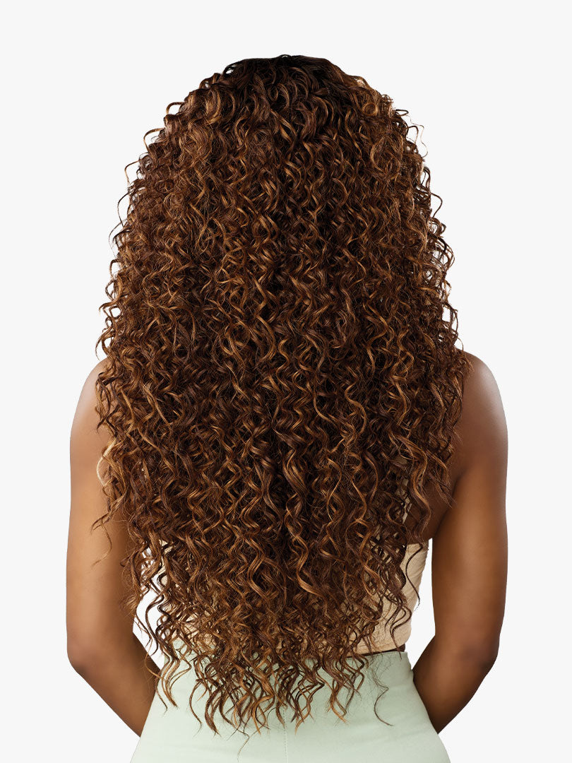 Sensationnel Glamzy Glueless HD V-Part Lace Wig ZINNIA