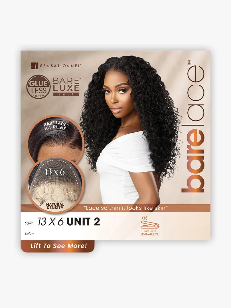 Sensationnel Barelace Synthetic Hair 13x6 Glueless BARELUXE Lace Wig 13X6 UNIT 2