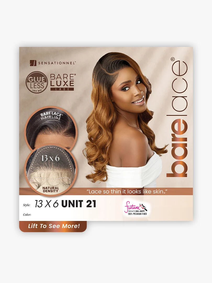 Sensationnel Bare Lace Glueless 13x6 Lace Frontal Wig 13x6 UNIT 21