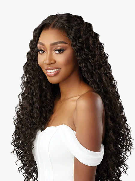 Sensationnel Bare Luxe Glueless 13X6 Extra Transparent Lace Synthetic Hair Wig UNIT 5