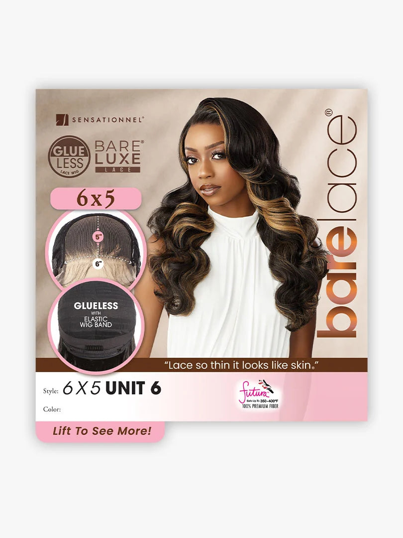 Sensationnel Bare Lace Glueless 6x5 Lace Frontal Wig 6x5 UNIT 6