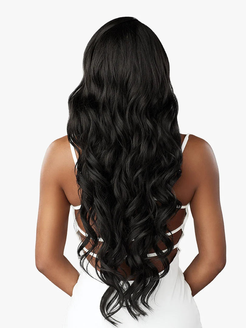 Sensationnel Bare Lace Glueless 100% Hand-Tied Full Human Hair Blend Lace Wig UNIT 8