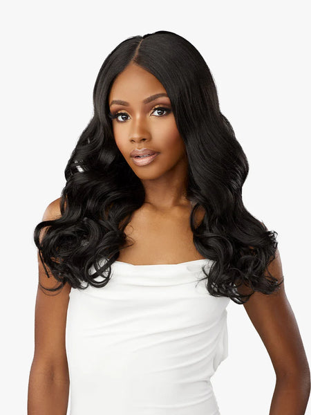 Sensationnel Bare Lace Glueless Human Hair Blend 100% HD Lace Full Wig FULL LACE UNIT 3