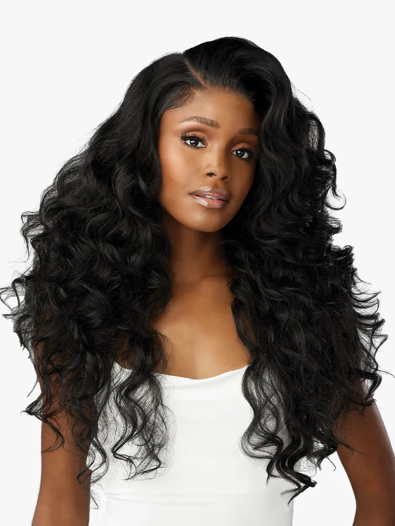 Sensationnel Barelace Human Hair Blend Glueless BARELUXE Full Lace Wig FULL LACE UNIT 4