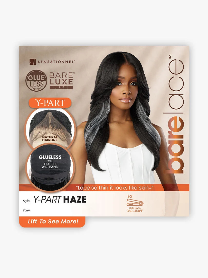 Sensationnel Bare Lace Glueless HD Lace Front Wig Y-PART HAZE