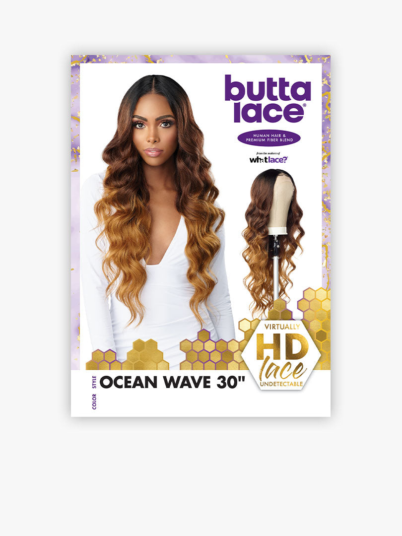 Sensationnel Butta Lace Human Hair Blend Ocean Wave 30" (discount applied)