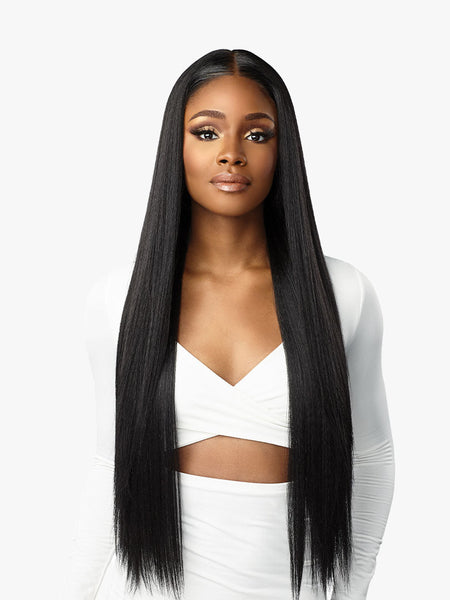 Sensationnel Human Hair Blend Butta HD Lace Front Wig STRAIGHT 32 (discount applied)