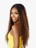 Sensationnel Cloud 9 4x4 Parting 100% Hand Braided Glueless HD Lace Wig MERMAID BOX BRAID 30