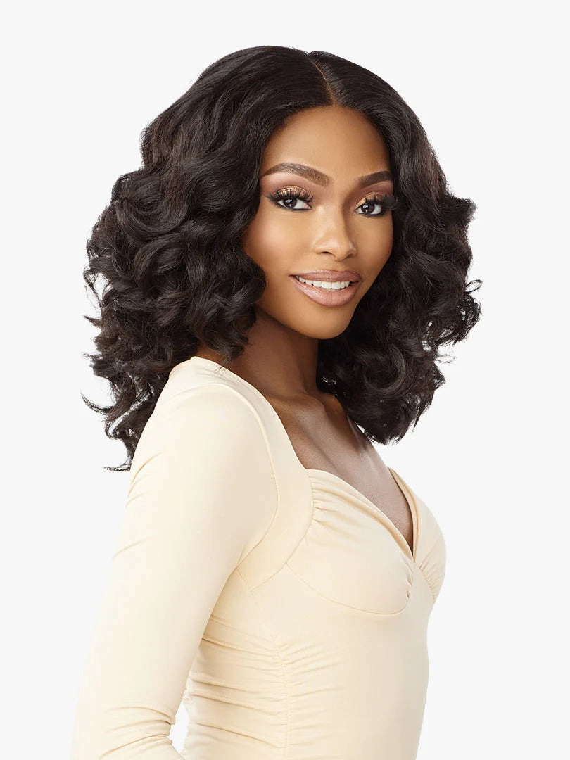 Sensationnel Synthetic Hair Cloud 9 Swiss Lace What Lace 13x6 Frontal Glueless HD Lace Wig SAMIRA