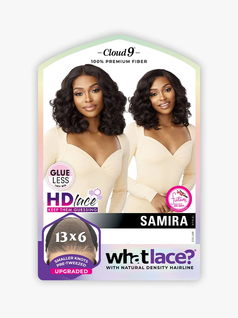 Sensationnel Synthetic Hair Cloud 9 Swiss Lace What Lace 13x6 Frontal Glueless HD Lace Wig SAMIRA