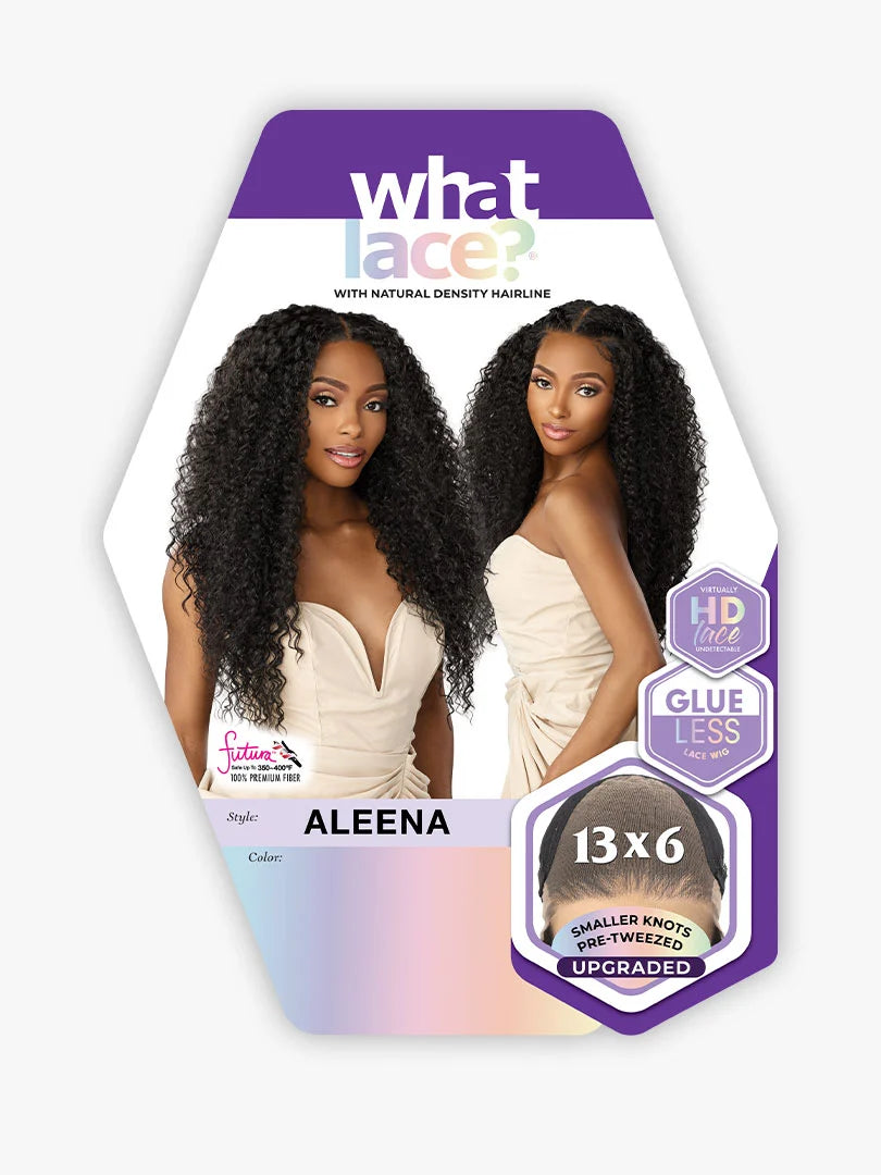 Sensationnel Synthetic Hair Cloud 9 Swiss Lace What Lace 13x6 Frontal Glueless HD Lace Wig ALEENA