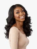 Sensationnel Curls Kinks & Co Synthetic Hair 13x6 Glueless HD Lace Wig KINKY BODY WAVE 18