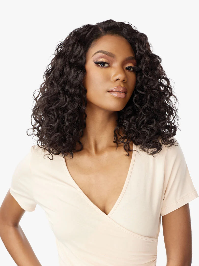 Sensationnel Curls Kinks & Co Synthetic Hair 13x6 Glueless HD Lace Wig KINKY NATURAL WAVE 14