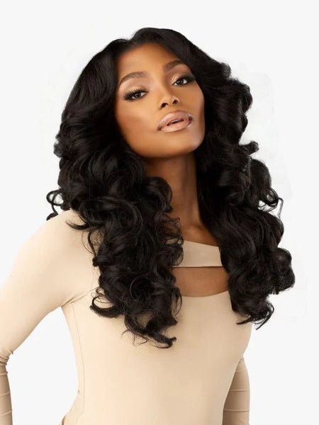 Sensationnel Curls Kinks & Co Glueless Kinky Edges 13x6 HD Lace Front Wig 13x6 KINKY BODY WAVE 24"