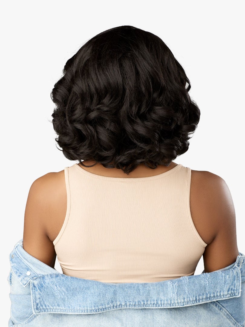 Sensationnel Glueless Curls Kinks & Co Textured HD Lace Part Wig Y-PART KINKY BARREL CURL 12"