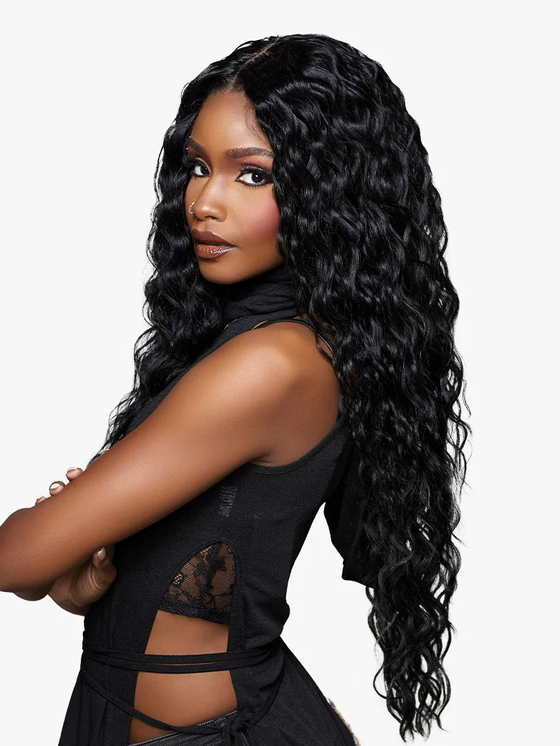 Sensationnel Shear Muse Hex Doll Glueless 13x4 HD Lace Frontal Wig MORTICIA