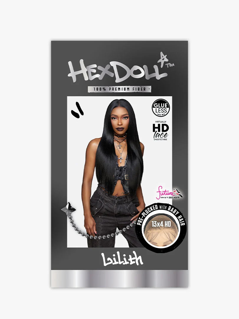 Sensationnel Shear Muse Hex Doll Glueless 13x4 HD Lace Frontal Wig LILITH