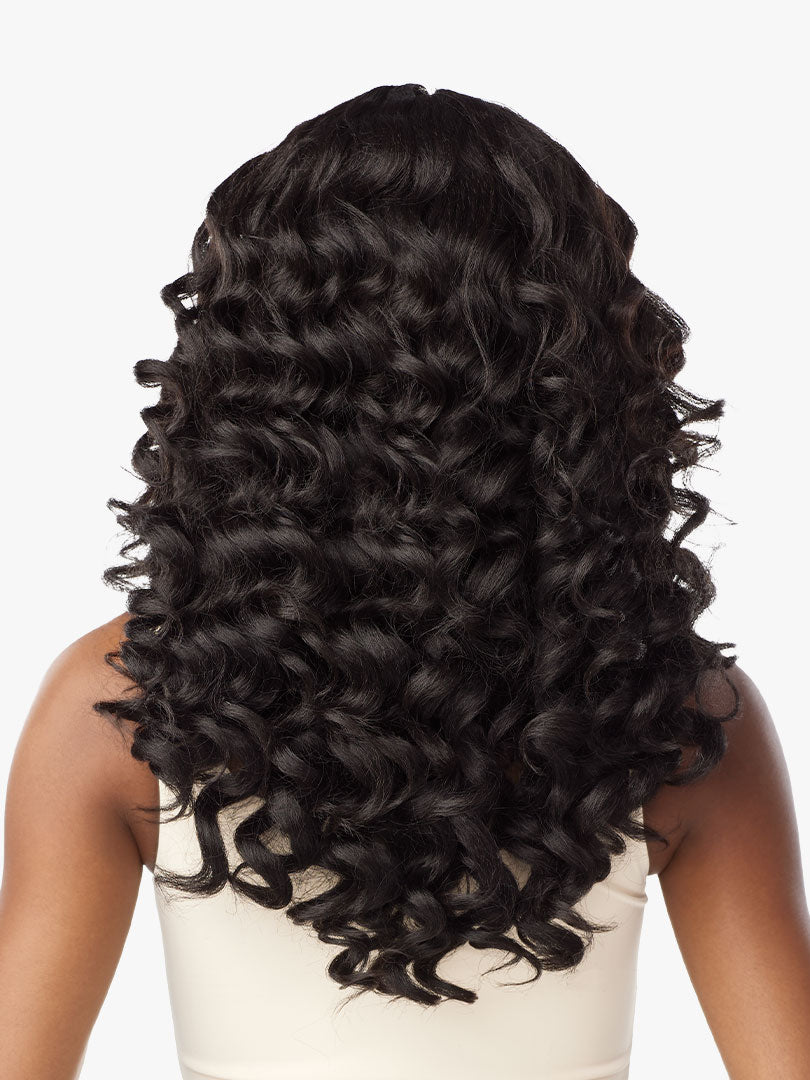 Sensationnel Curls Kinks & Co Synthetic Hair Glueless HD Lace Wig Y PART KINKY WAND CURL 20