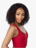 Sensationnel Curls Kinks & Co Synthetic Hair Glueless V Part Wig V UNIT 4