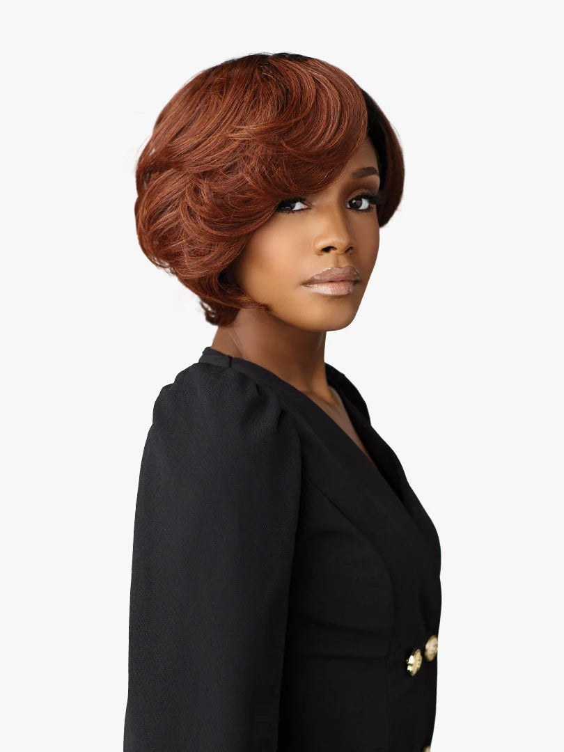 Sensationnel Synthetic Hair Butta Chic Bob Glueless HD Lace Front Wig BOB UNIT 1