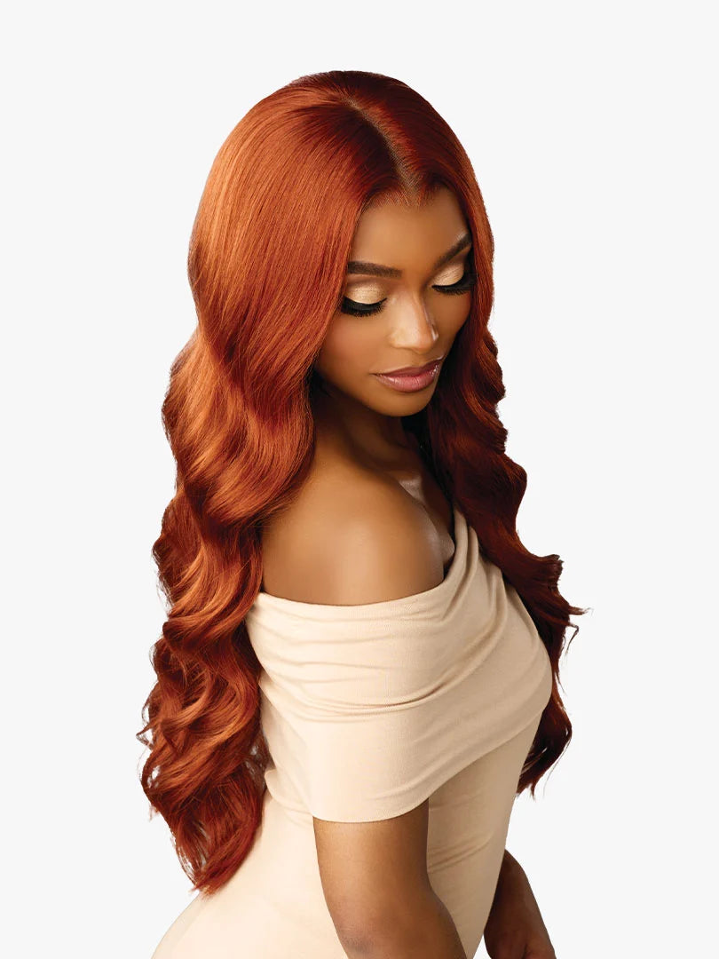 Sensationnel Crowned Edge Glueless 13x5 HD Lace Frontal Wig CROWNED EDGE OCEAN WAVE 28″
