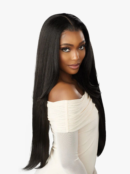 Sensationnel Crowned Edge What Lace Glueless HD 13x5 Lace Frontal Wig STRAIGHT 28"