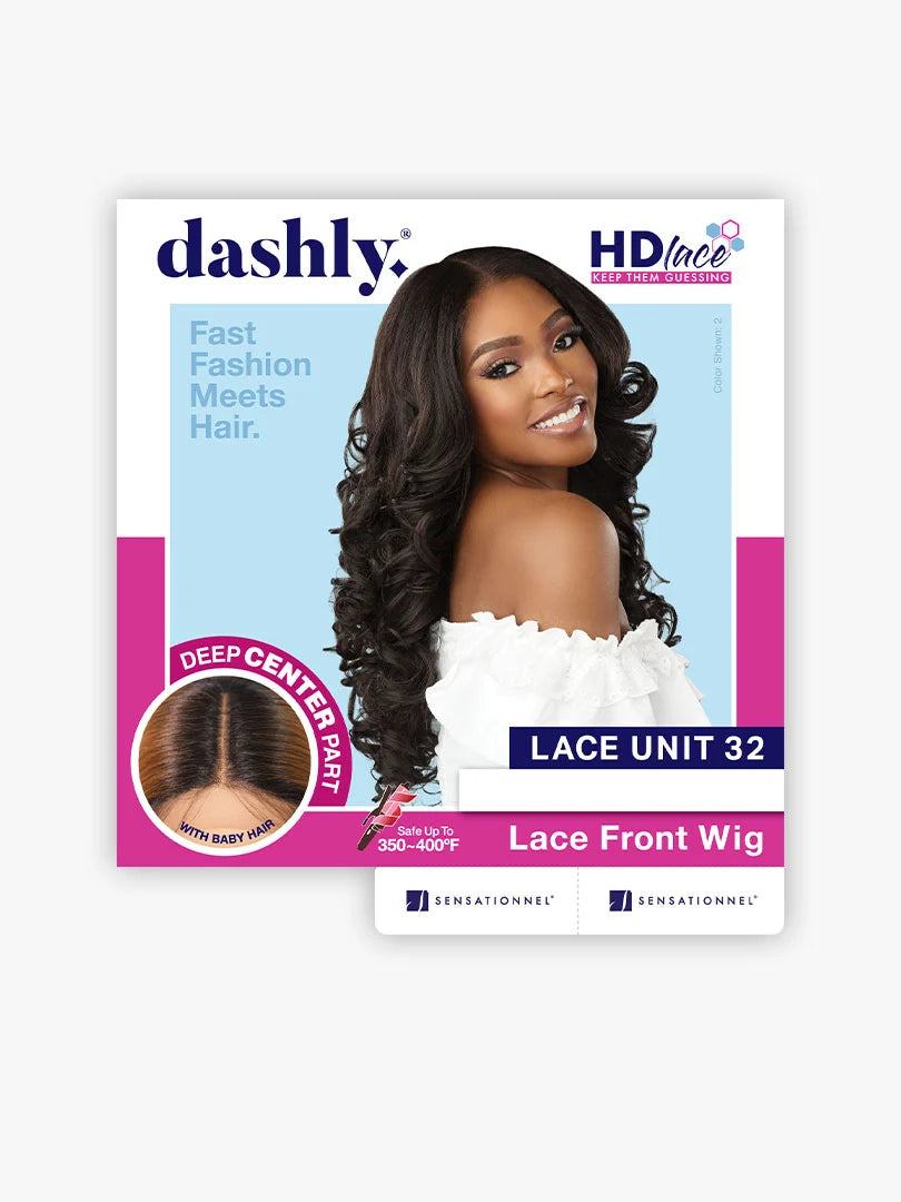 Sensationnel Dashly Synthetic Hair HD Lace Front Wig UNIT 32