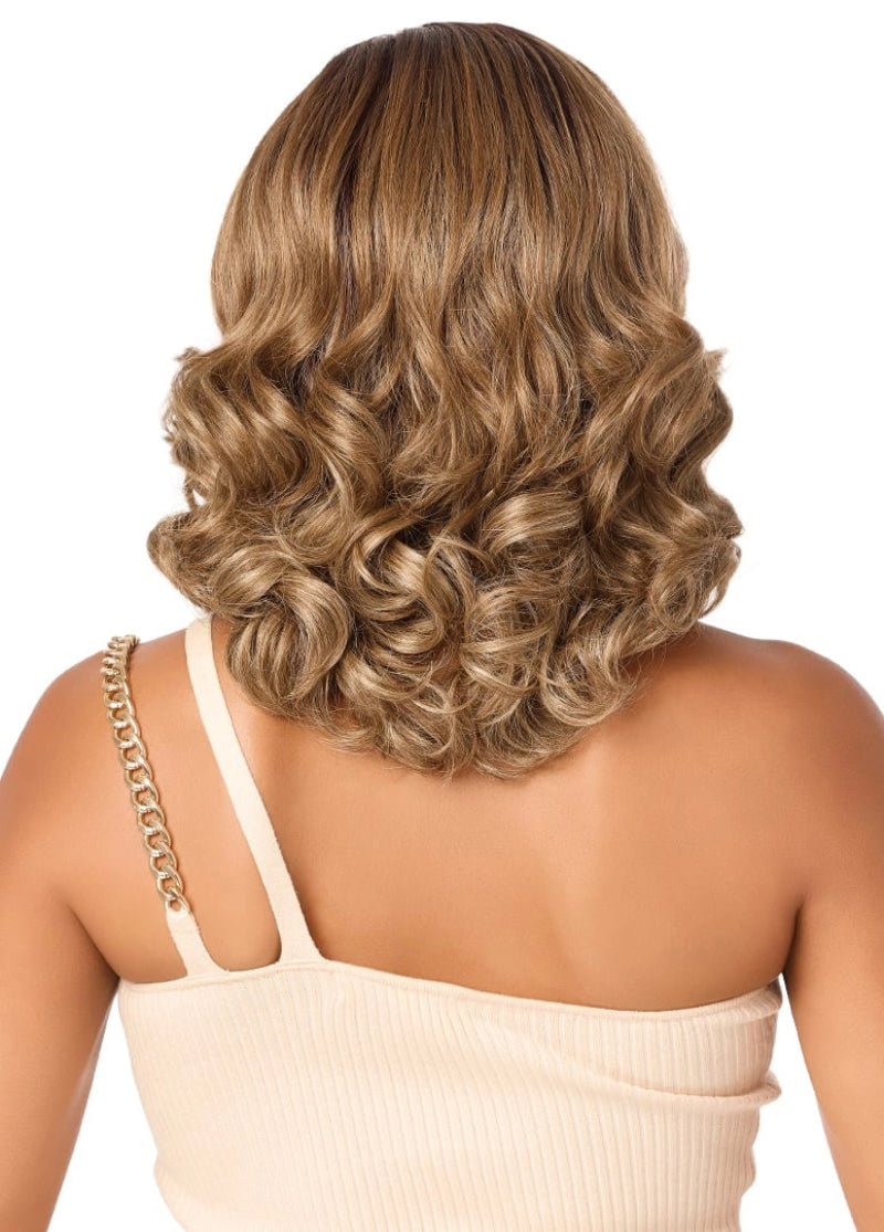 Outre Glueless HD 5" Deep Lace Part Front Wig CLAIRENE