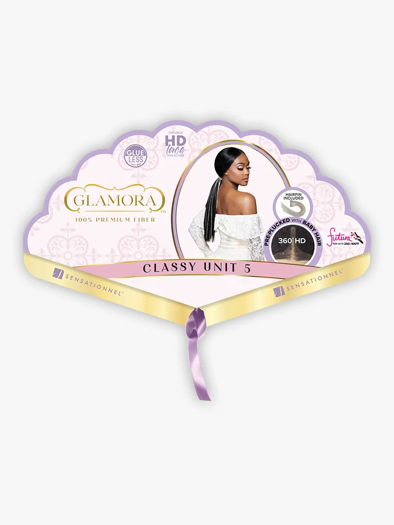 Sensationnel Glamora Glueless 13x4 HD Lace Frontal Wig CLASSY UNIT 5