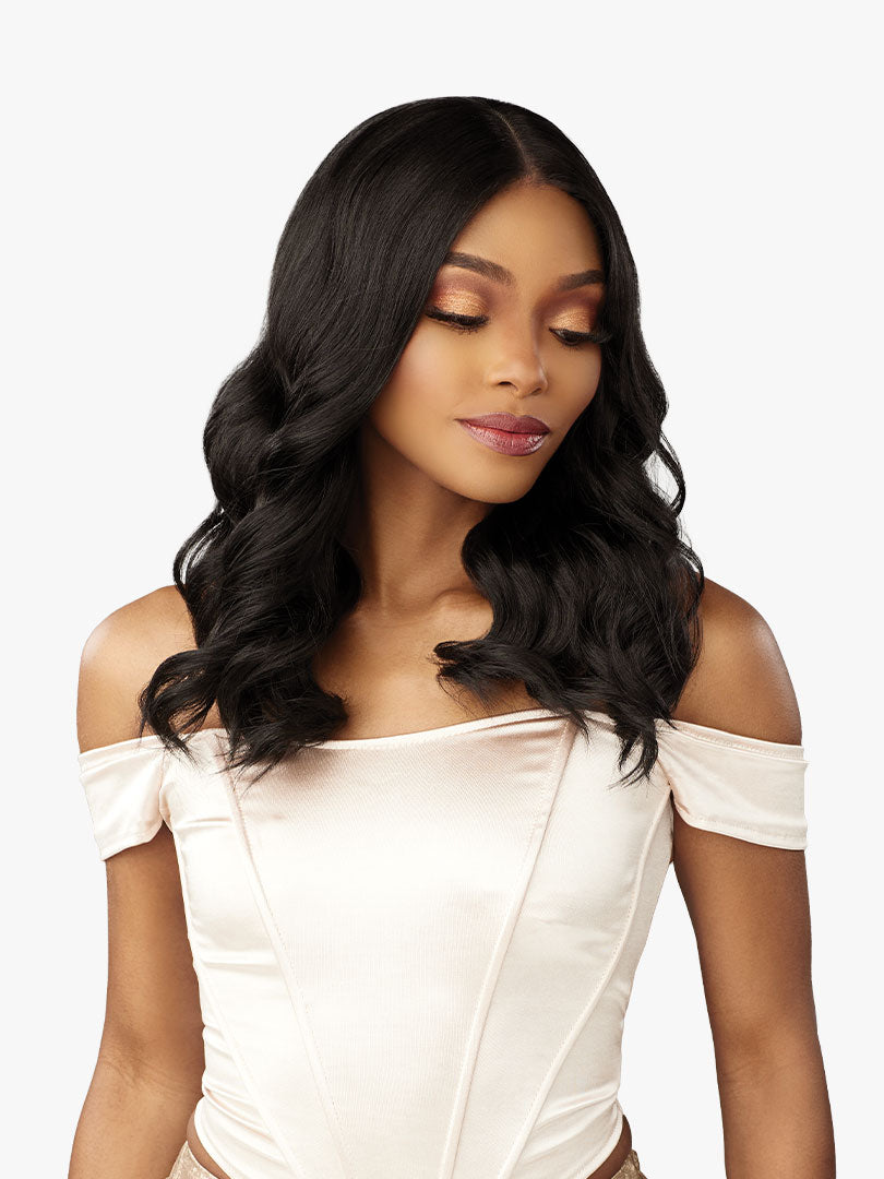 Sensationnel Glamzy Glueless HD V-Part Lace Wig ARIA