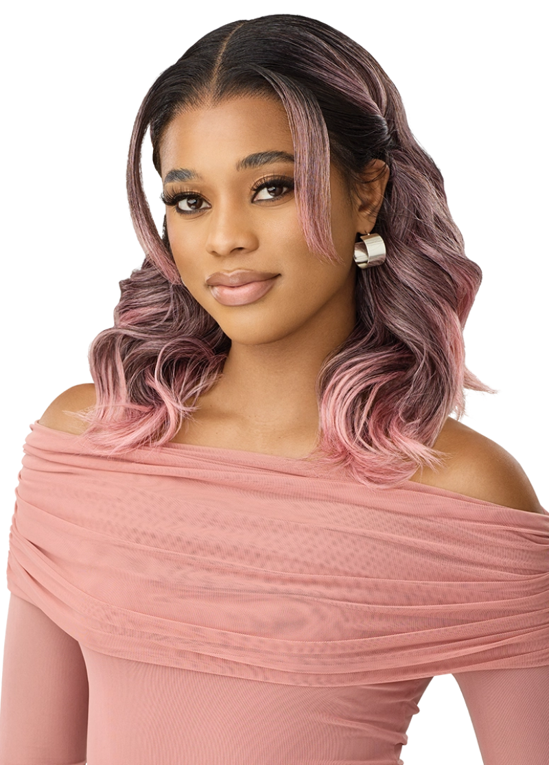 Outre True Frontal Perfect Hairline Glueless 13x6 HD Pre-Shaped Lace Front Wig PEAK 711