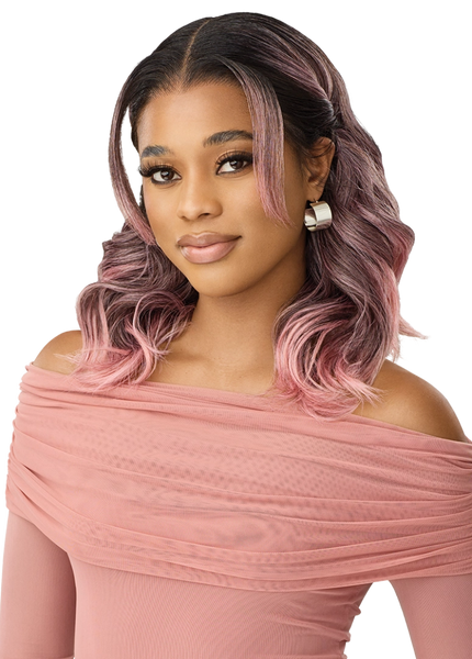 Outre True Frontal Perfect Hairline Glueless 13x6 HD Pre-Shaped Lace Front Wig PEAK 711