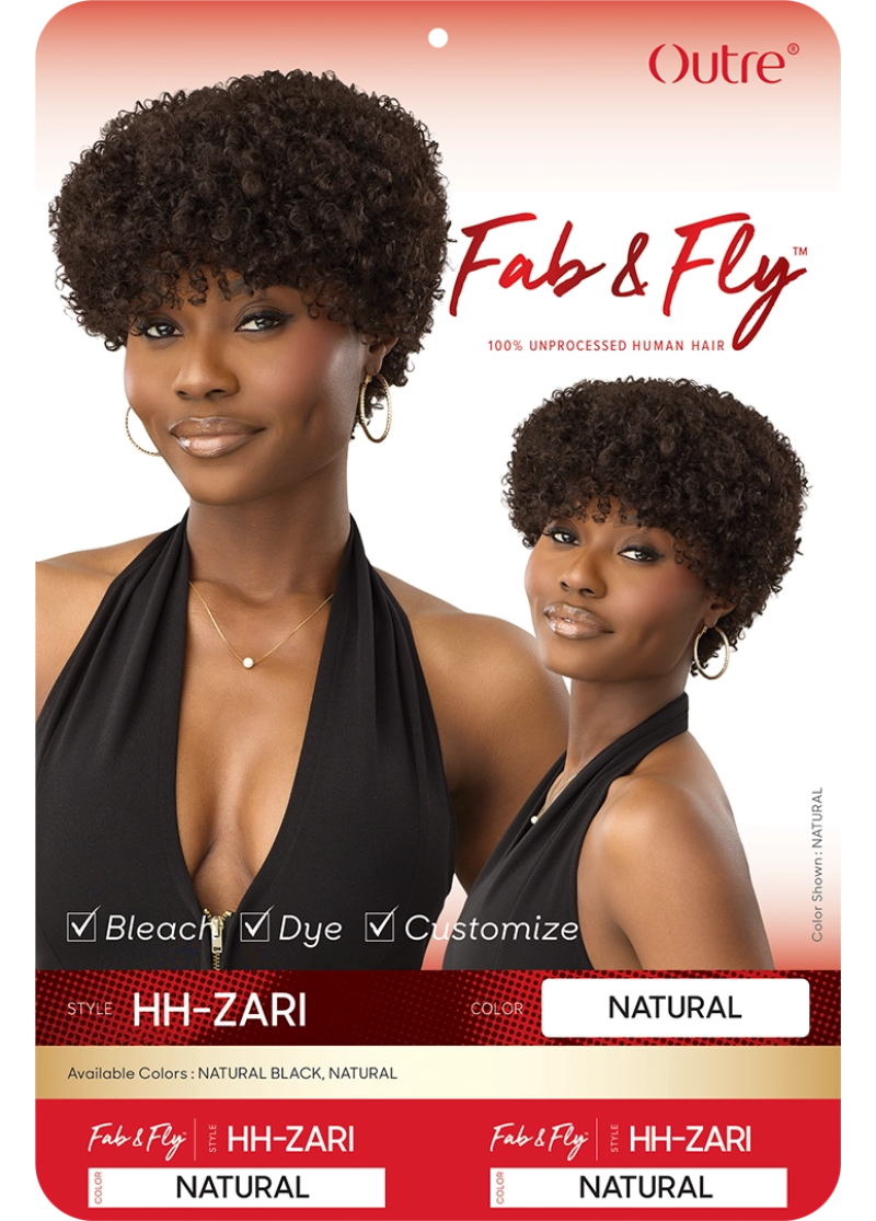 Outre Fab & Fly 100% Unprocessed Human Hair Full Wig ZARI
