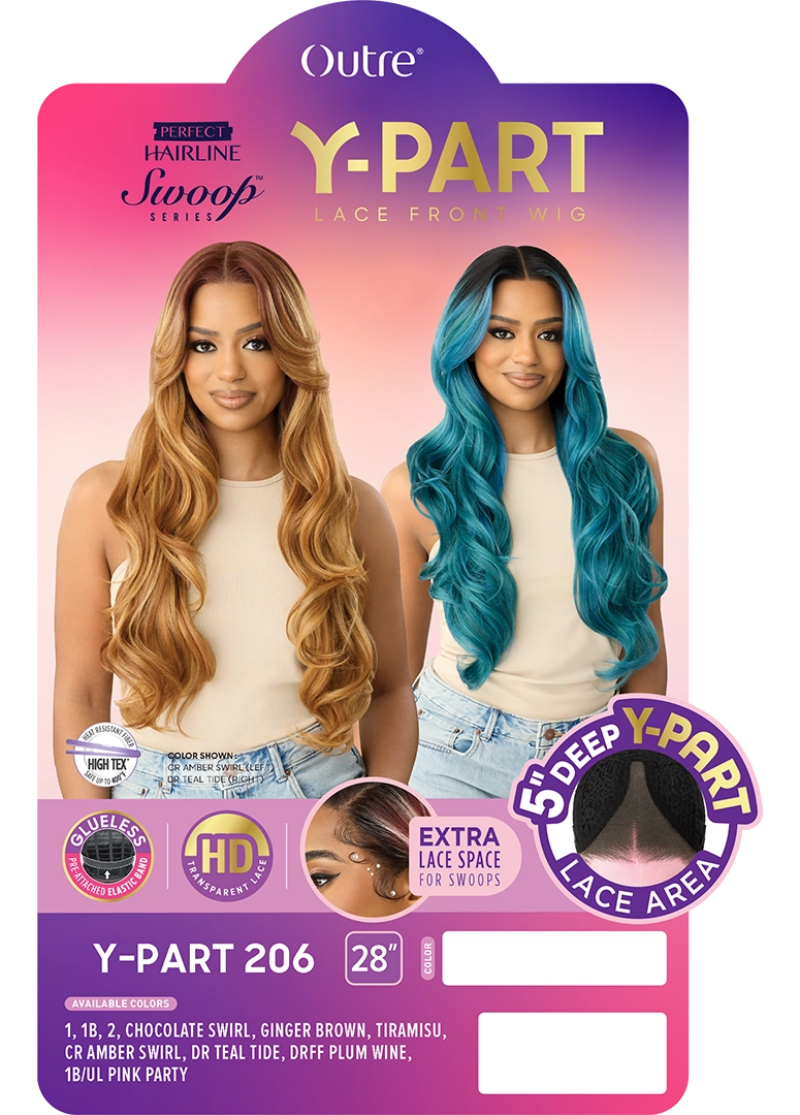 Outre Perfect Hairline  Glueless 5" Deep HD Lace Front Wig Y-PART 206