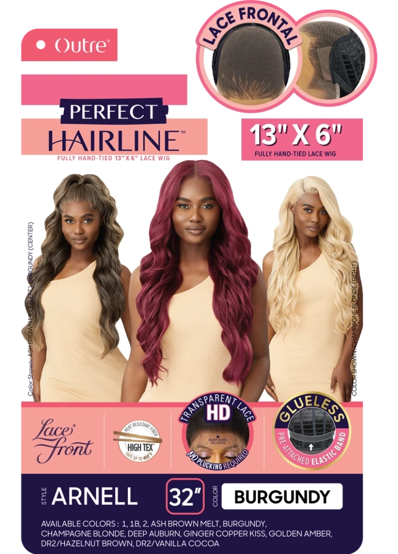 Outre Perfect Hairline Glueless 13x6 HD Lace Front Wig ARNELL