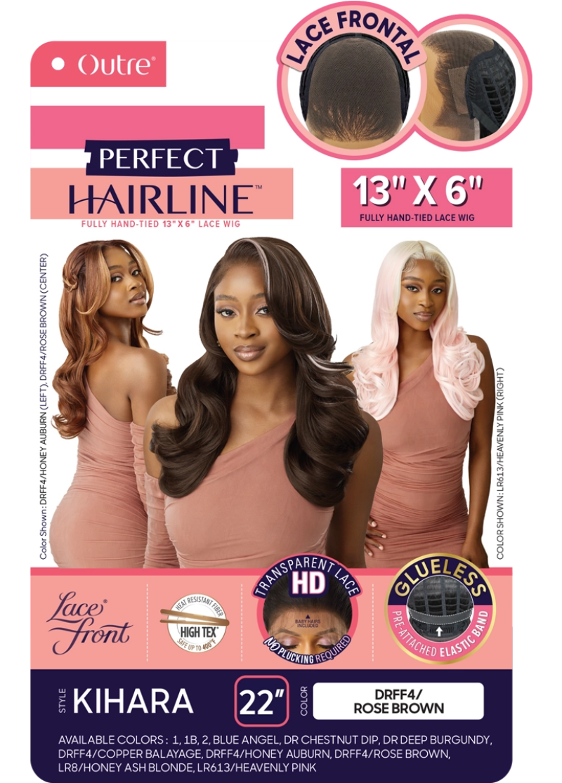 Outre Perfect Hairline Glueless 13x6 HD Lace Front Wig KIHARA