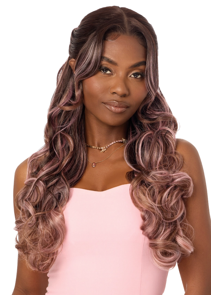 Outre Perfect Hairline Swoop Glueless HD 5" Deep Lace Y-Parting Front Wig Y-PART 209