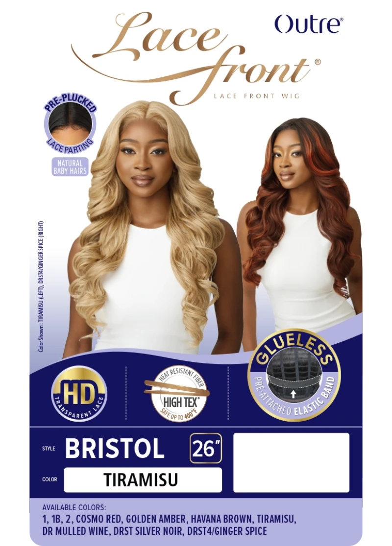 Outre Glueless Synthetic Pre-Plucked HD Lace Front Wig BRISTOL