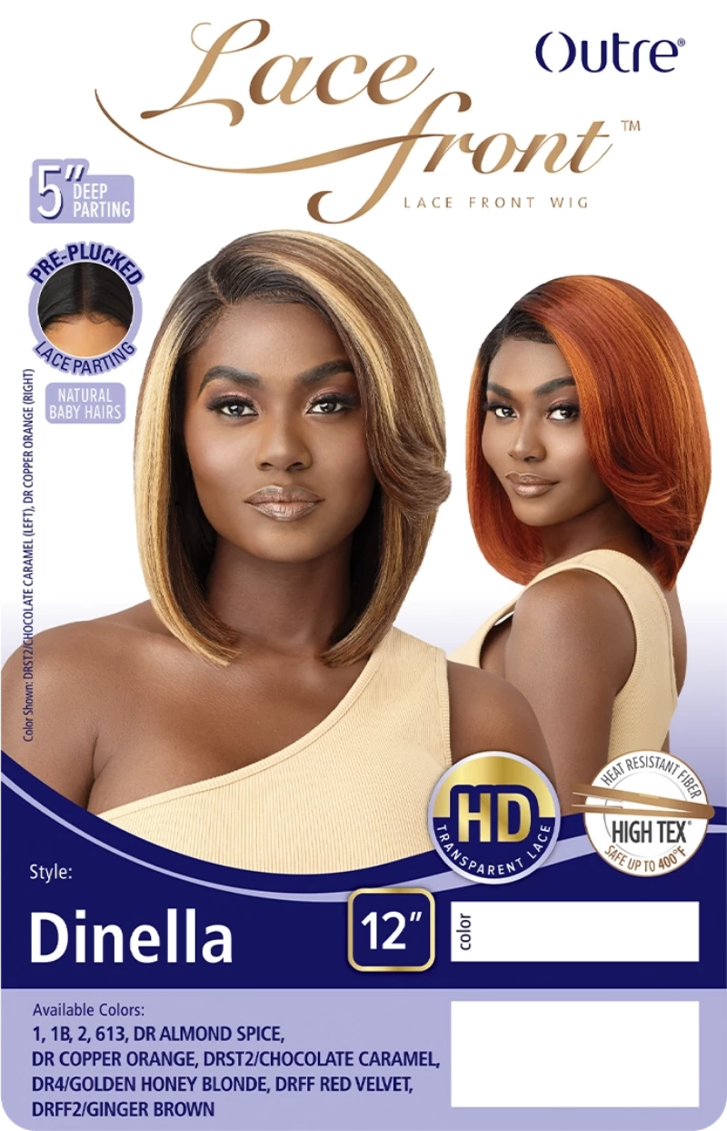 Outre Synthetic Hair HD Lace Front Wig DINELLA