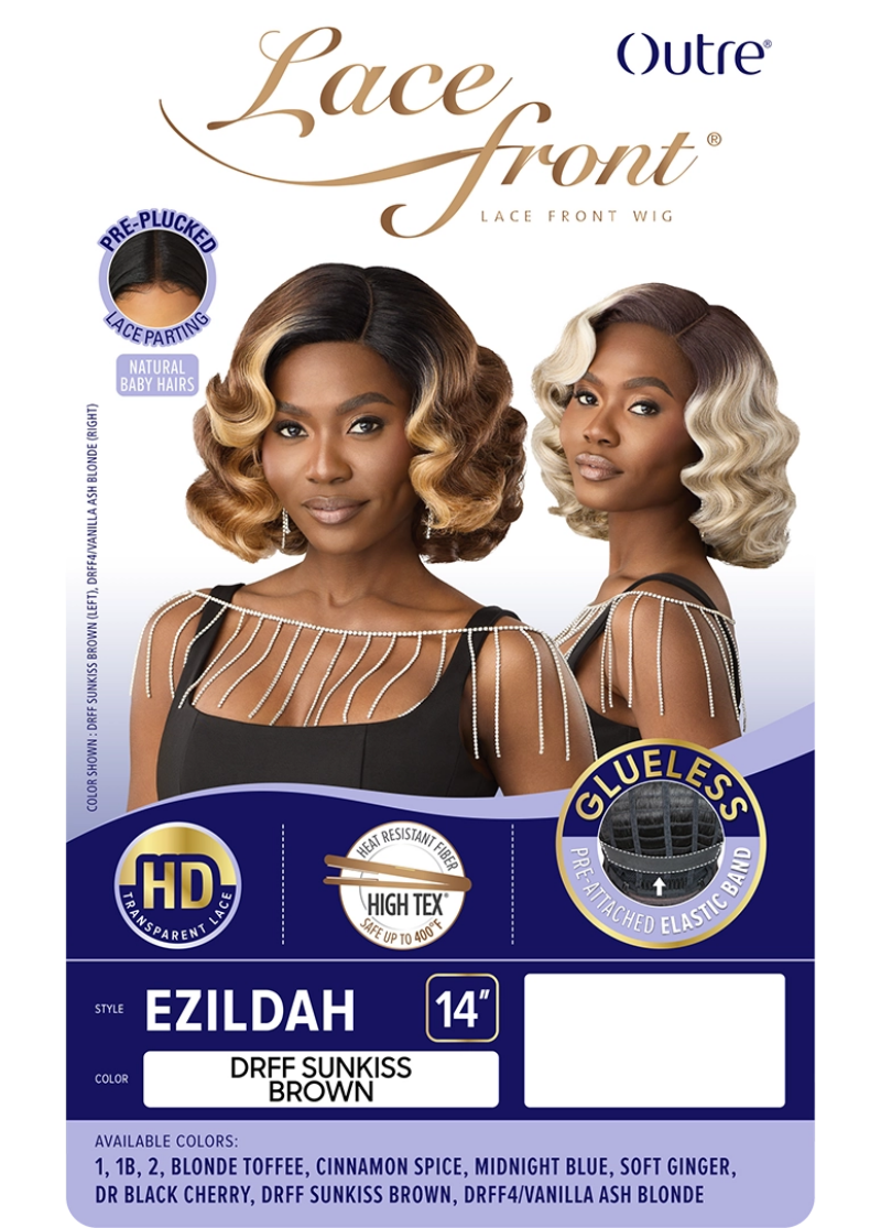 Outre Glueless HD Lace Front Wig EZILDAH