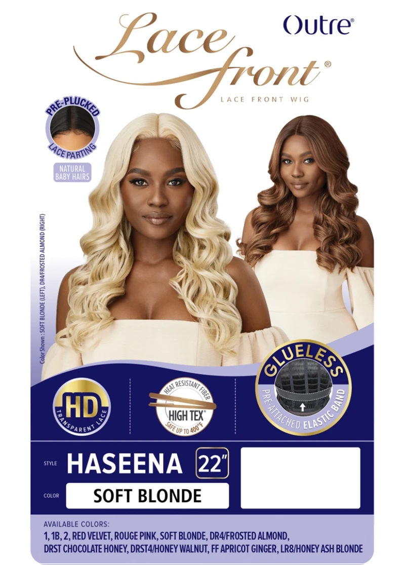 Outre Glueless HD Lace Front Wig Pre-Plucked HASEENA