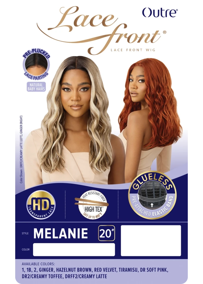 Outre  Glueless HD Lace Front Wig MELANIE